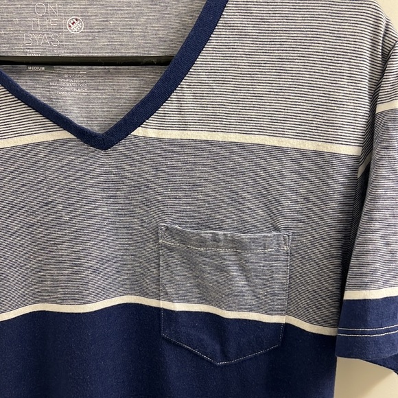 On the Byas Striped T-Shirt - Picture 5 of 6